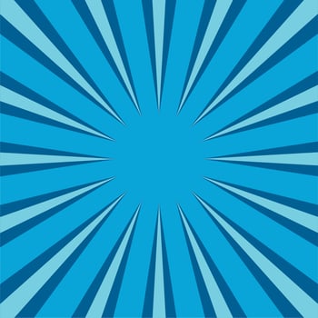 Comic blue background vector