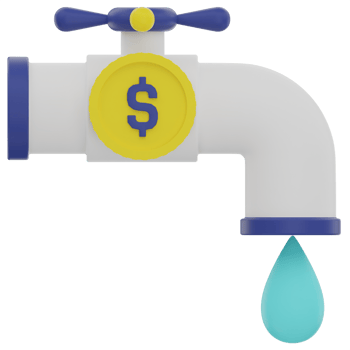 Liquidity 3D Illustration png