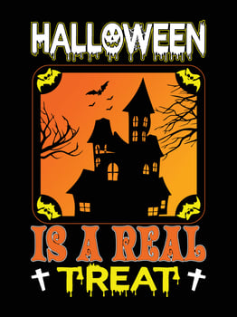 Halloween horror vintage t-shirt design, scary print template vector graphics, high-quality typography illustration shirt design