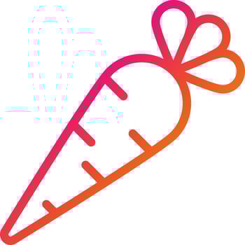 Carrot Vector Icon Design Illustration