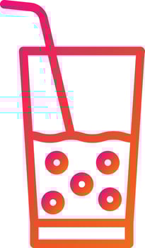 Juice Vector Icon Design Illustration