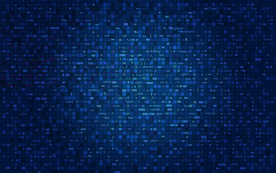 programming code background vector