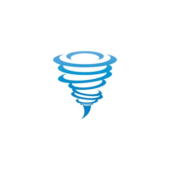 Tornado icon vector illustration template design