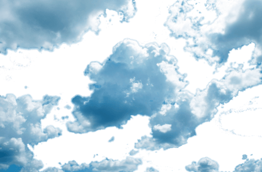 clouds in the sky on transparent background png file