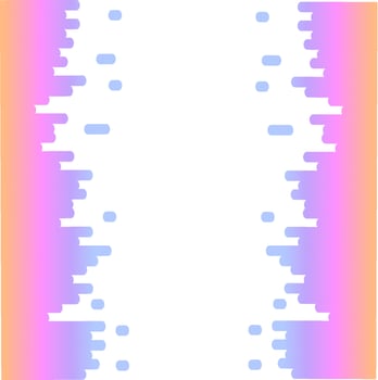 Rounded Lines Halftone Trasition on White Background vector