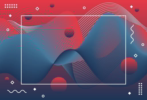 Modern abstract banner background template. Technology theme. Bright color tone. Vector eps 10.