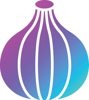 Onion Vector Icon Design Illustration