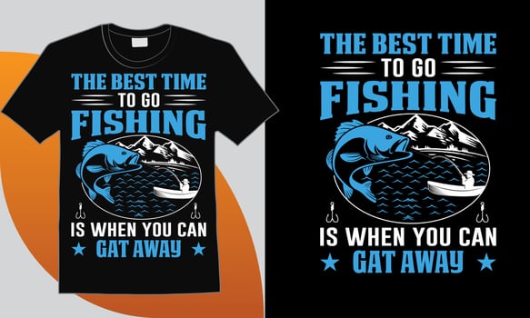 Fishing T-shirt Design Quotes, Fish Tee vector