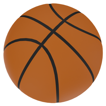 Basketball 3D Illustration png