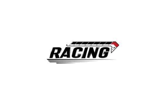 Motor Racing Logo Event. vector