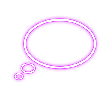 Elements Neon Retro style 80s png