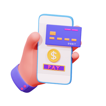 3D Hand Gesture Finance Illustration png
