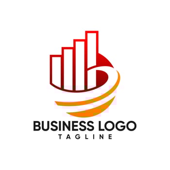 Business Finance Logo Template vector