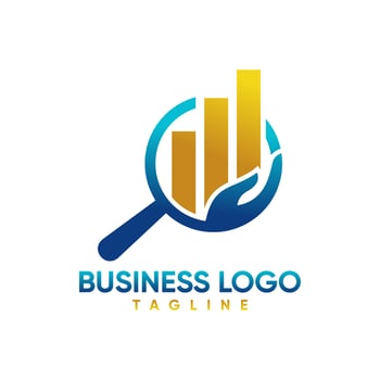 Business Finance Logo Template vector