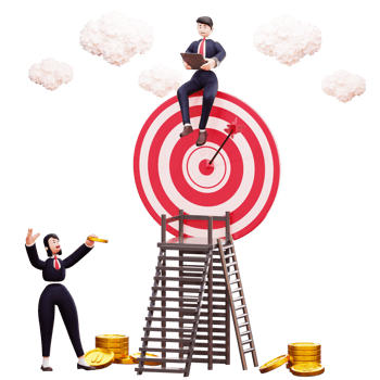 3D Character Businessman Illustration png