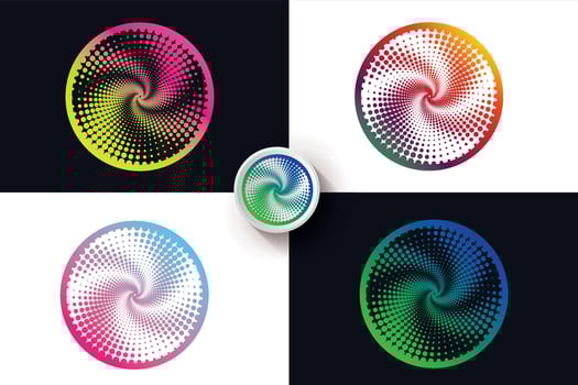 Abstract Logo Design,Vector Logo Template,Abstract,Mandala vector