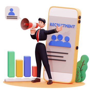 3D Character Businessman Illustration png
