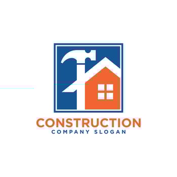Construction Building Logo Icon Design Vector Template