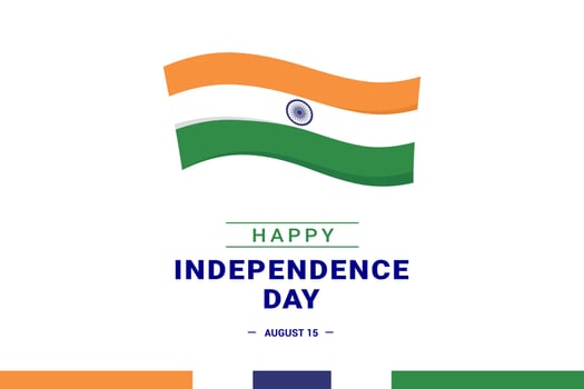 India Independence Day vector