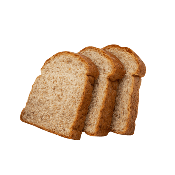Sliced Whole Wheat Bread cutout, Png file