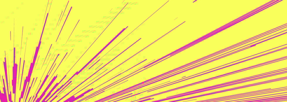 Comic book speed lines pink color stripe vector