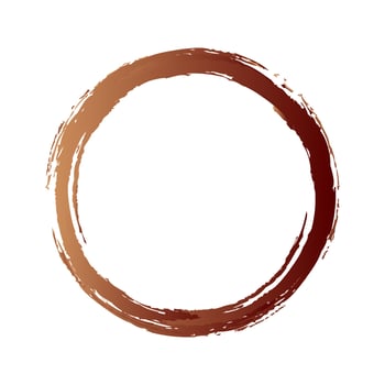 Trace of coffee vector brown color