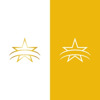 Star icon template vector