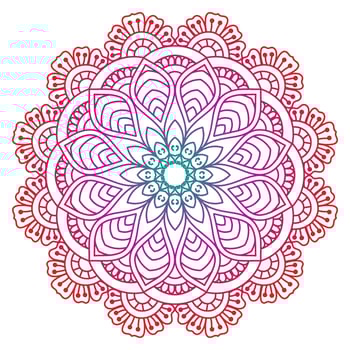 Mandala design for coloring books. vintage mandala Decorative round ornaments. vector