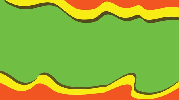 abstract red yellow green vector illustration background