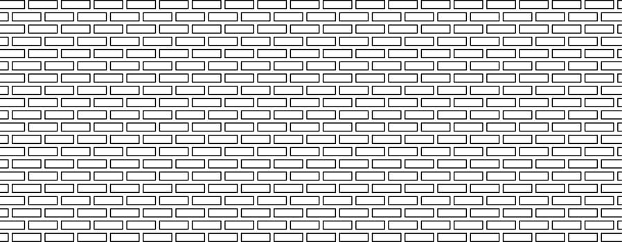seamless pattern line brick wall vector