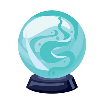magic sphere accessory vector