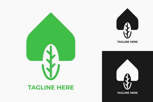 eco logo. green nature vector