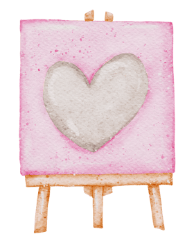 Valentine's Day watercolor png