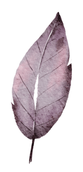 Leaf watercolor hand paint png