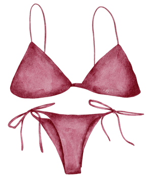 summer clothes watercolor png