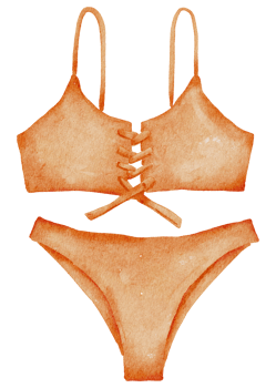 summer clothes watercolor png