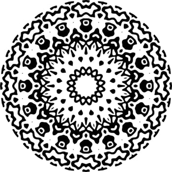 Mandala pattern decoration vector
