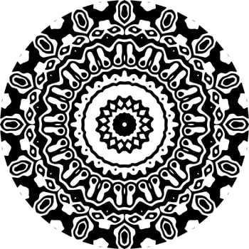 Mandala pattern decoration vector