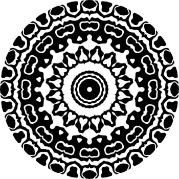 Mandala pattern decoration vector
