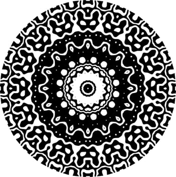 Mandala pattern decoration vector