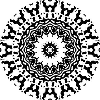 Mandala pattern decoration vector