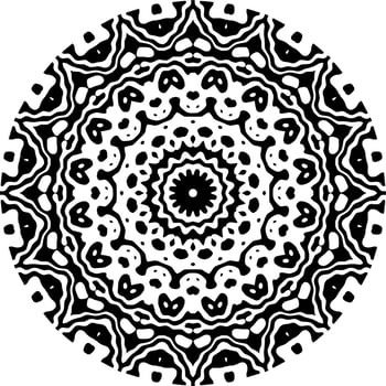 Mandala pattern decoration vector