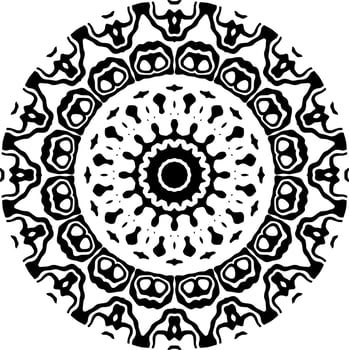 Mandala pattern decoration vector