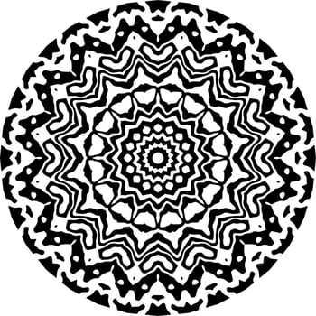 Mandala pattern decoration vector