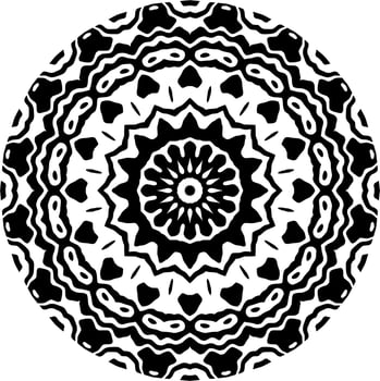 Mandala pattern decoration vector