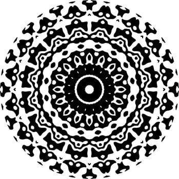 Mandala pattern decoration vector