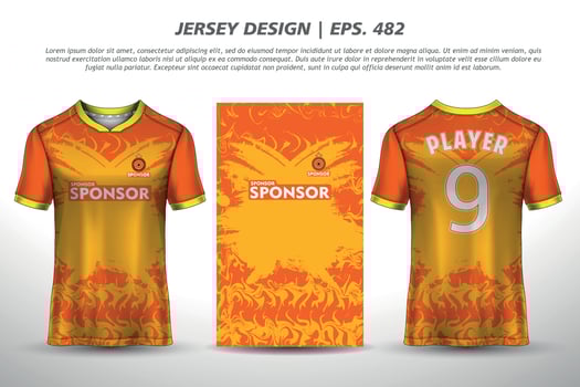 Jersey design sublimation t shirt Premium geometric pattern Incredible Vector collection for Soccer football racing cycling gaming motocross sports