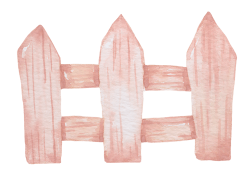 fence cartoon watercolor png