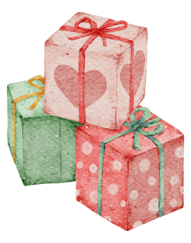 Christmas element watercolor png