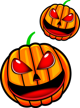 Halloween elements transparent PNG